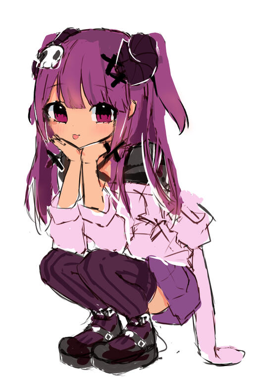 Yua Full Body Doodle