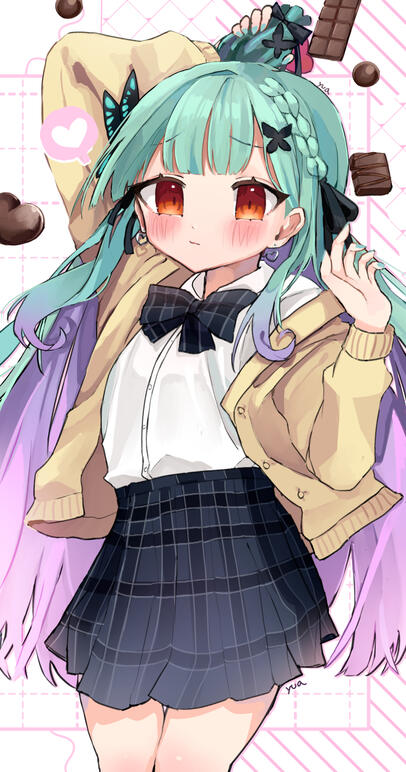 Rushia Valentines Full Illustration Fanart