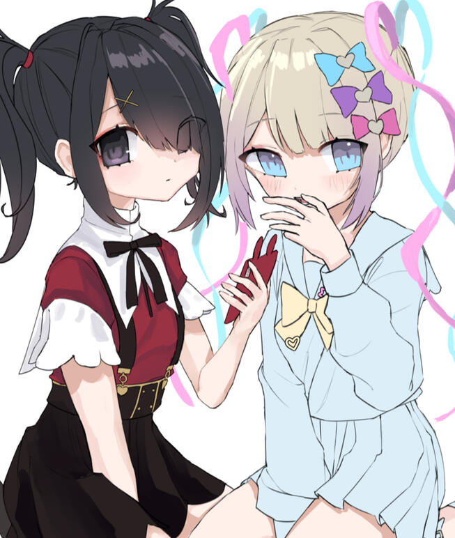 Needy Streamer Overload Fanart (WIP) (Full Illustration Leg Up)